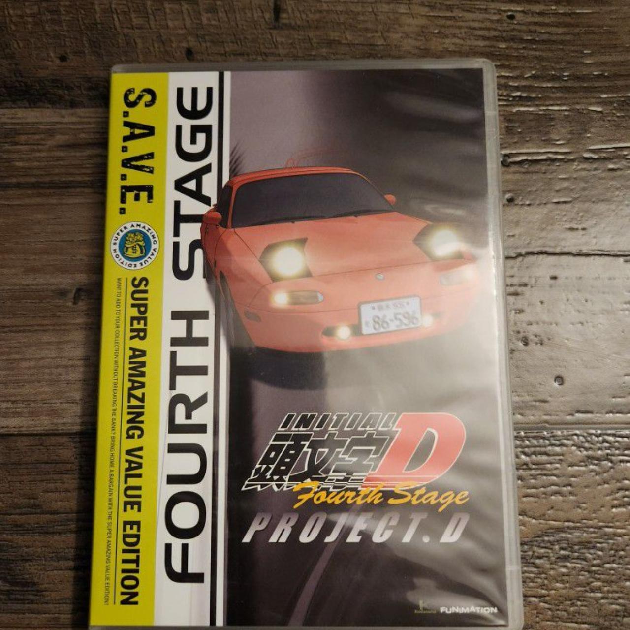 Initial D DVD Anime Stage 4th Fourth Funimation AE86... - Depop