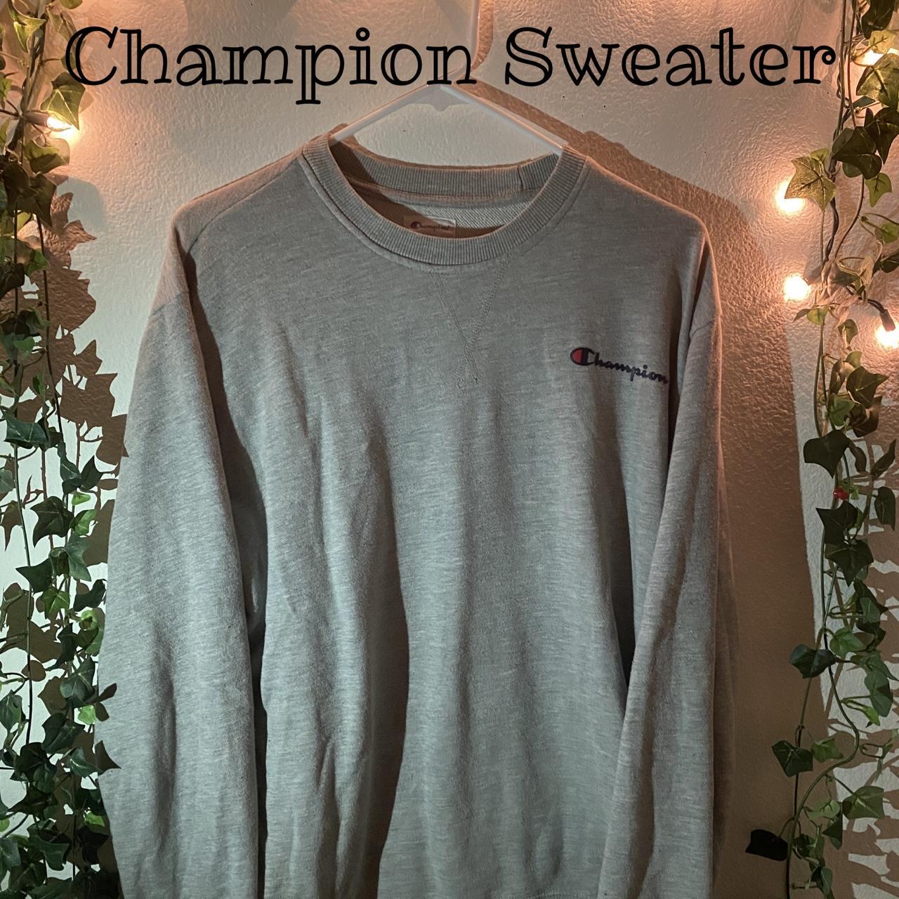 Champion hot sale sweater jacket