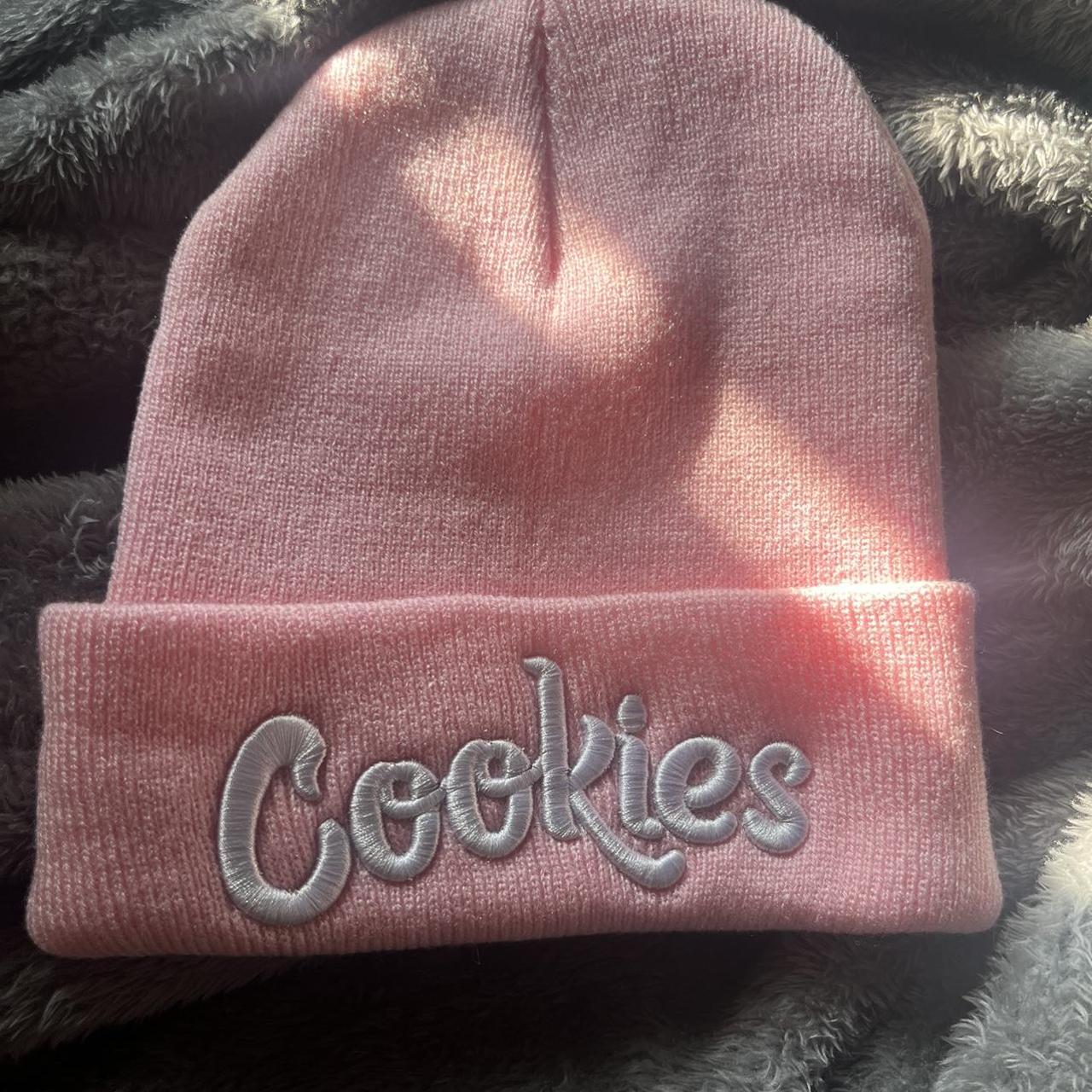 Zumiez Women's Pink and White Hat Depop