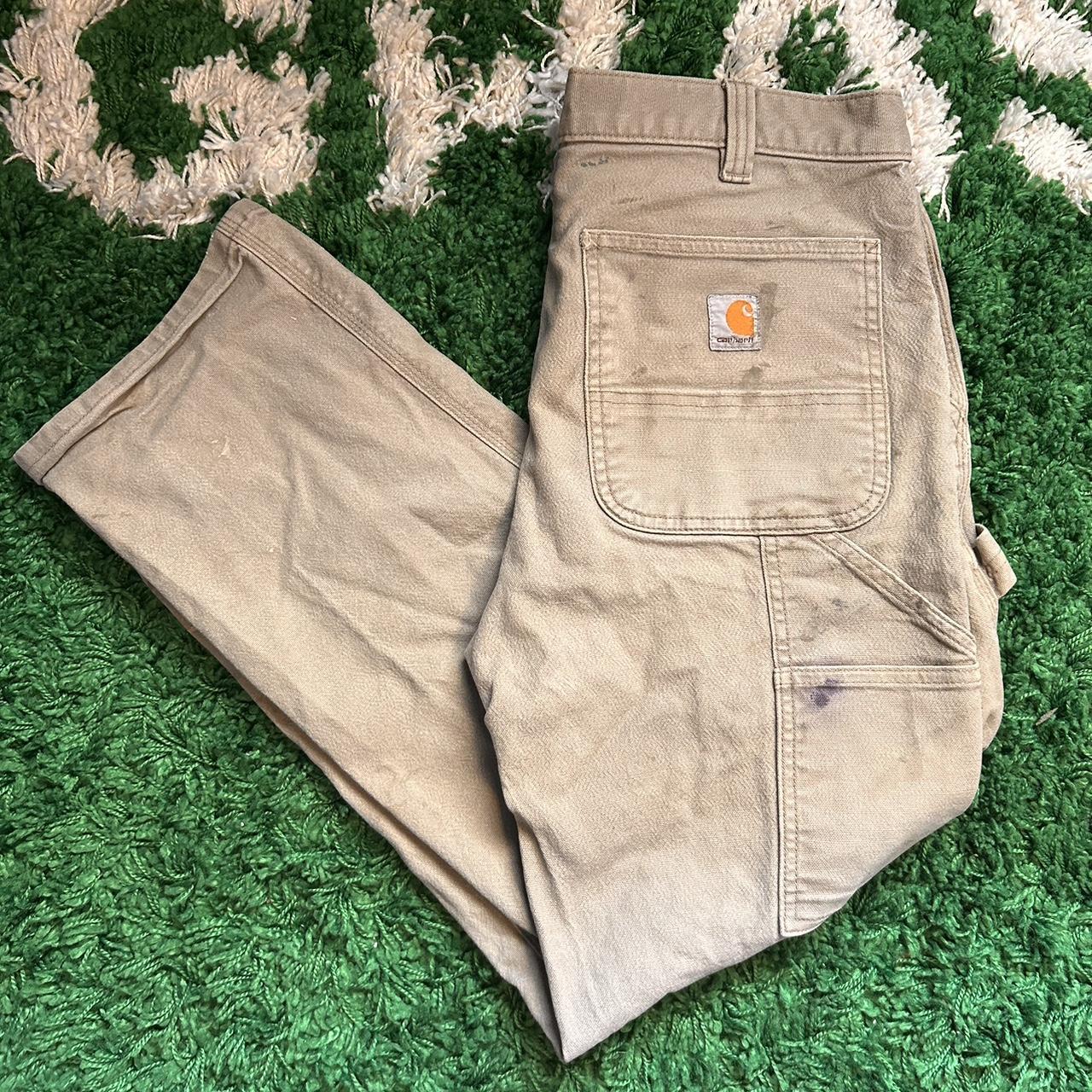 Louis Vuitton Double Knee Carpenter Cargo Archival - Depop