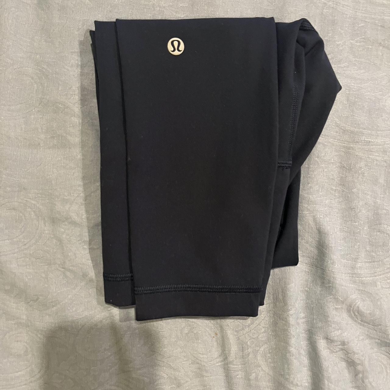 lululemon wunder train 25in navy blue size 2 - Depop