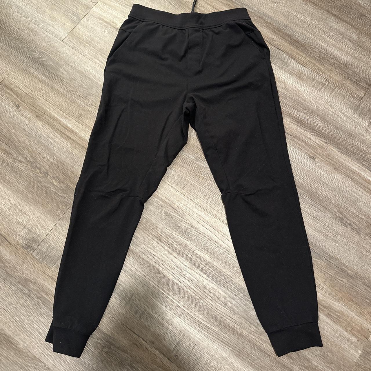 Lululemon Men's Black Joggers-tracksuits | Depop