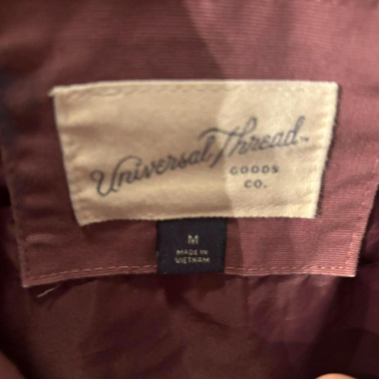 Universal Thread Men's Jacket - Purple/Burgundy -… - image 3