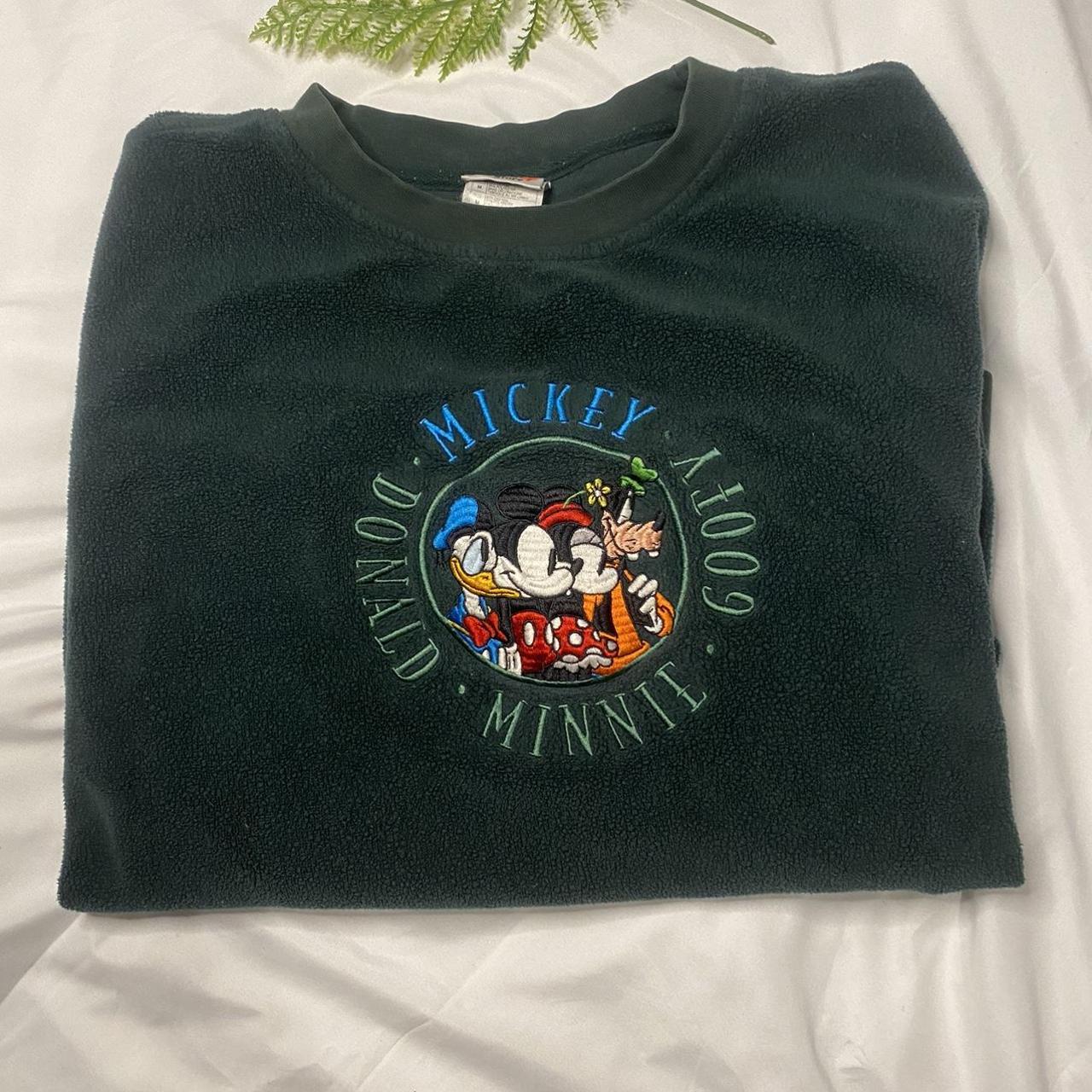 Disney Men's Green Sweatshirt