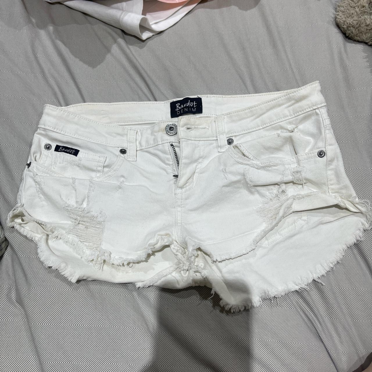 Bardot white sale shorts