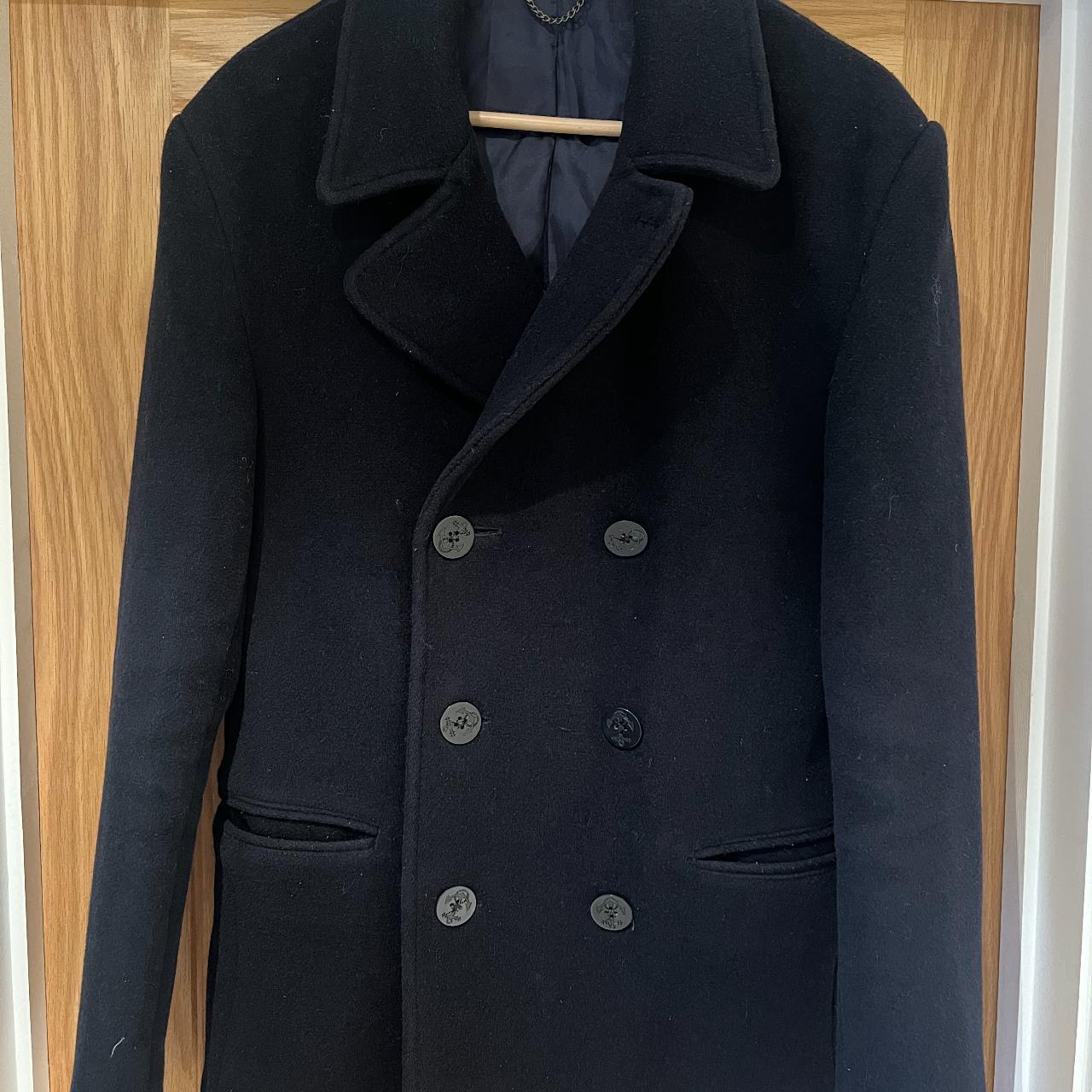 Jack Wills Peacoat - S - Navy - Depop