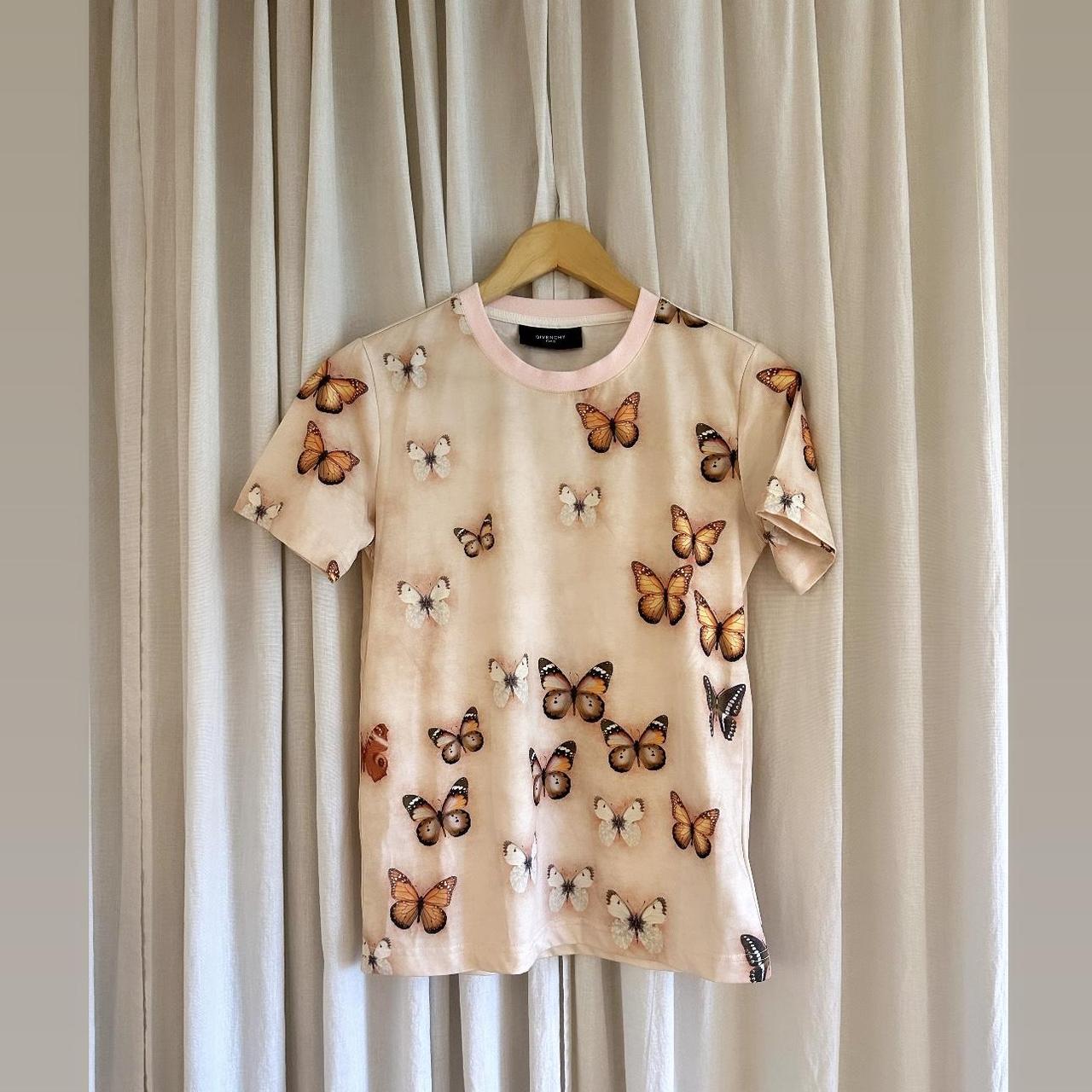 Givenchy butterfly t shirt hotsell