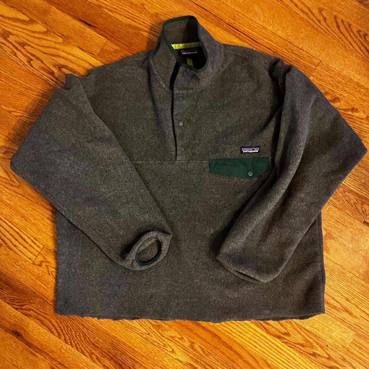 Cropped Patagonia Synchilla Great condition,... - Depop