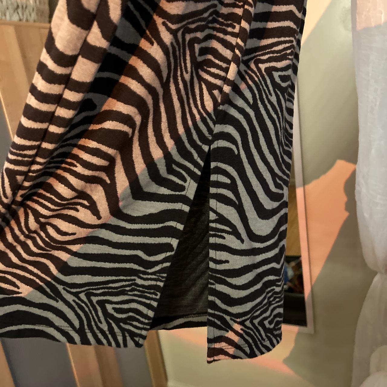 Altar’d state zebra print pencil skirt super comfy... - Depop