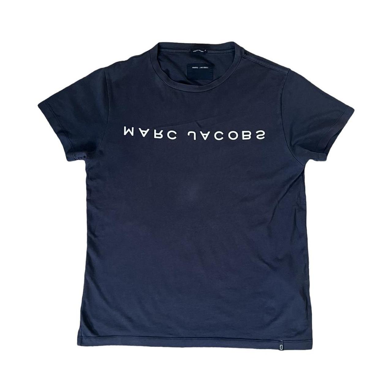 Marc Jacobs black tee with white print