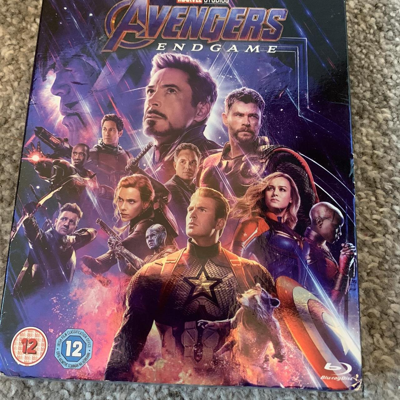 Avengers End Game Blu-Ray dvd disc... - Depop