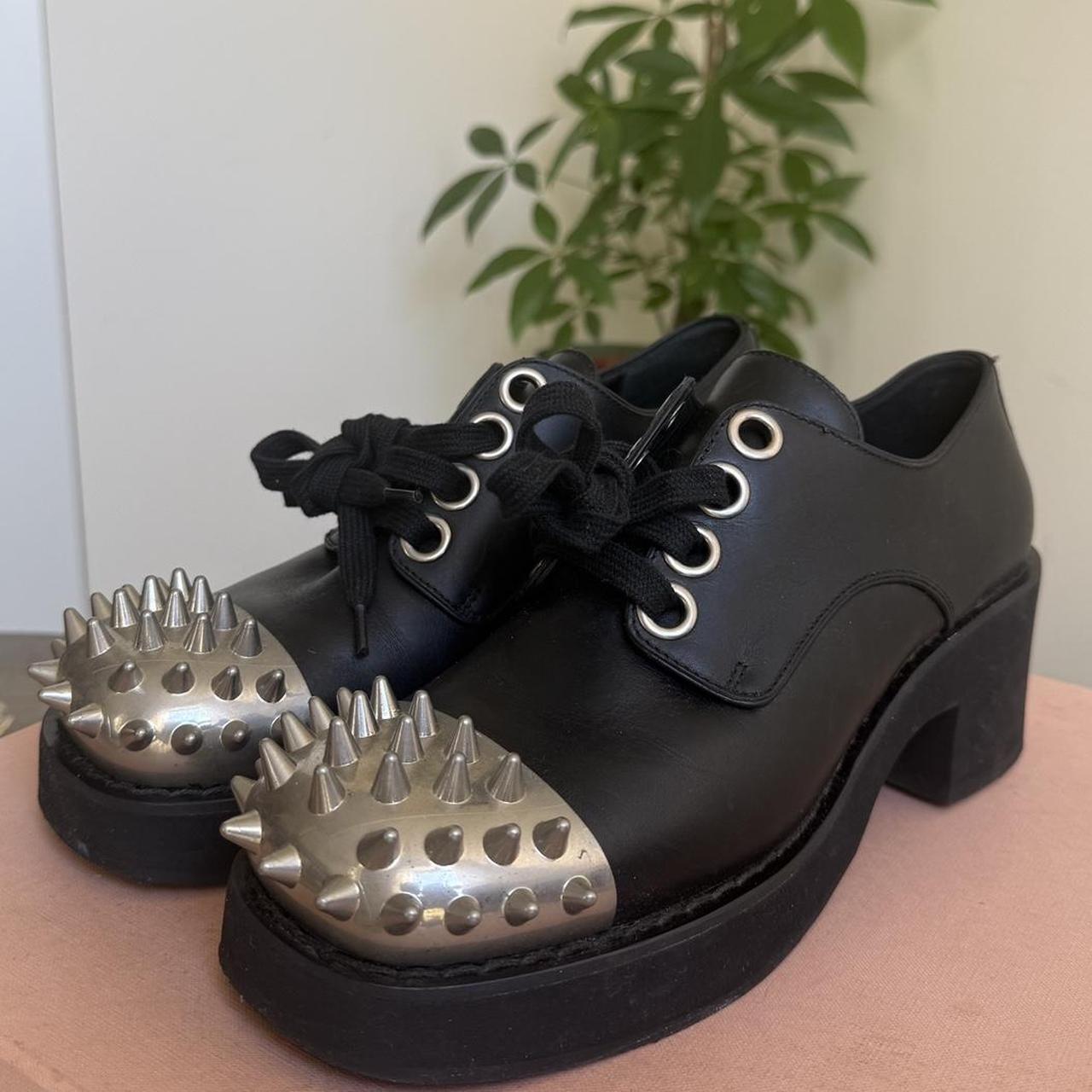 Miu Miu Women's Loafers - Black - US 7.5 – Miu Mi… - image 1