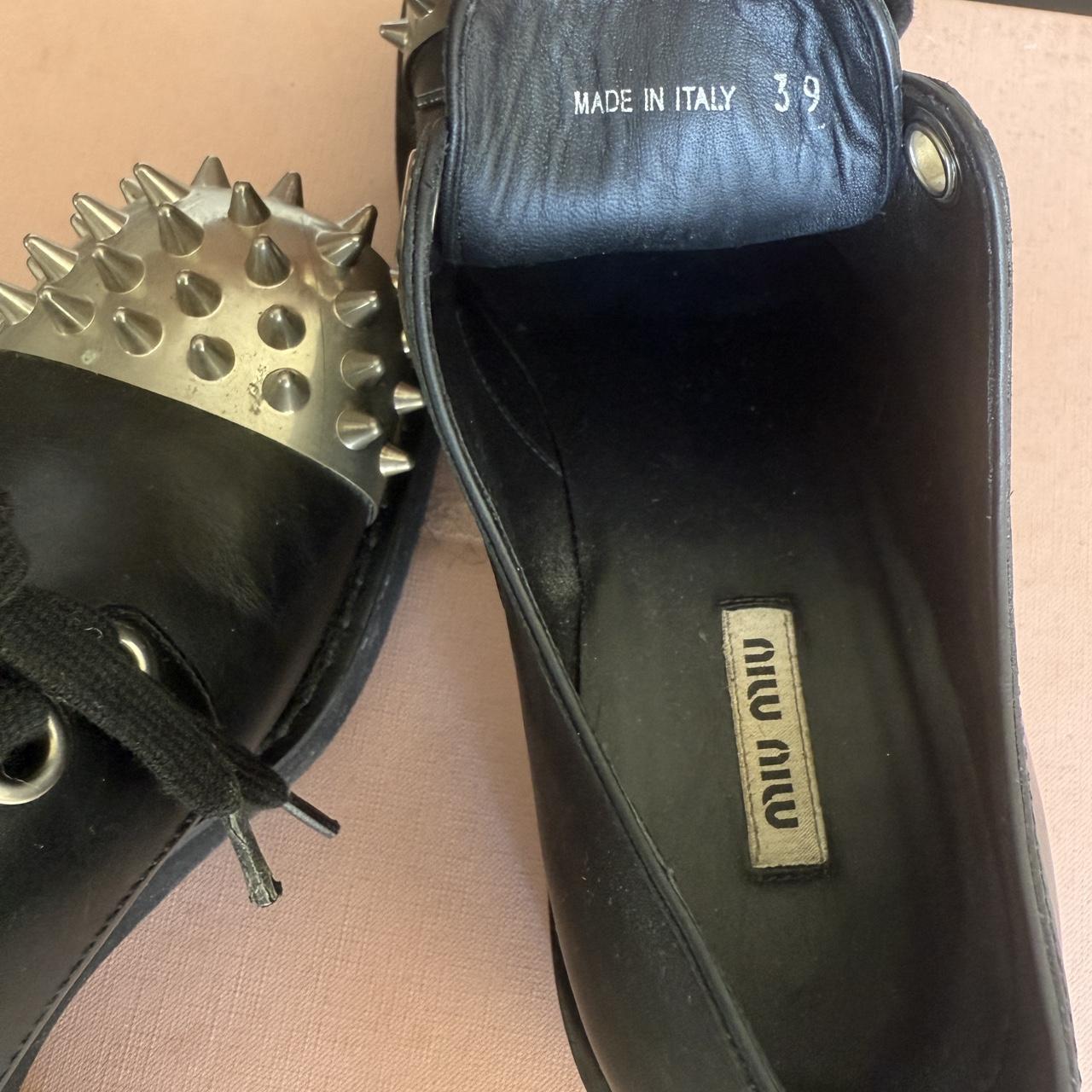 Miu Miu Women's Loafers - Black - US 7.5 – Miu Mi… - image 3