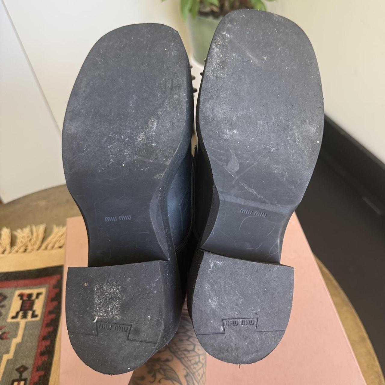 Miu Miu Women's Loafers - Black - US 7.5 – Miu Mi… - image 5