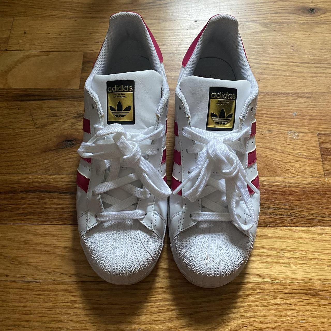 mens red white and blue adidas