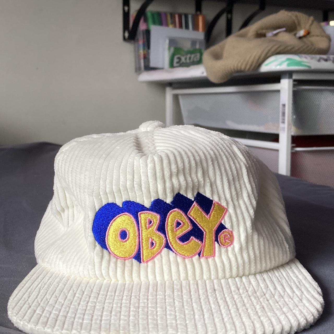 Obey Men's Cream Hat