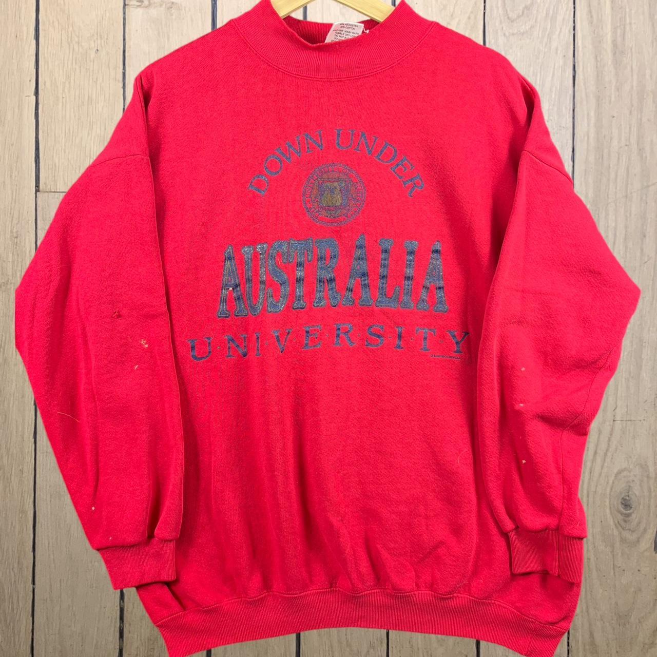 Vintage 90s Australia University Crewneck sweater!... - Depop