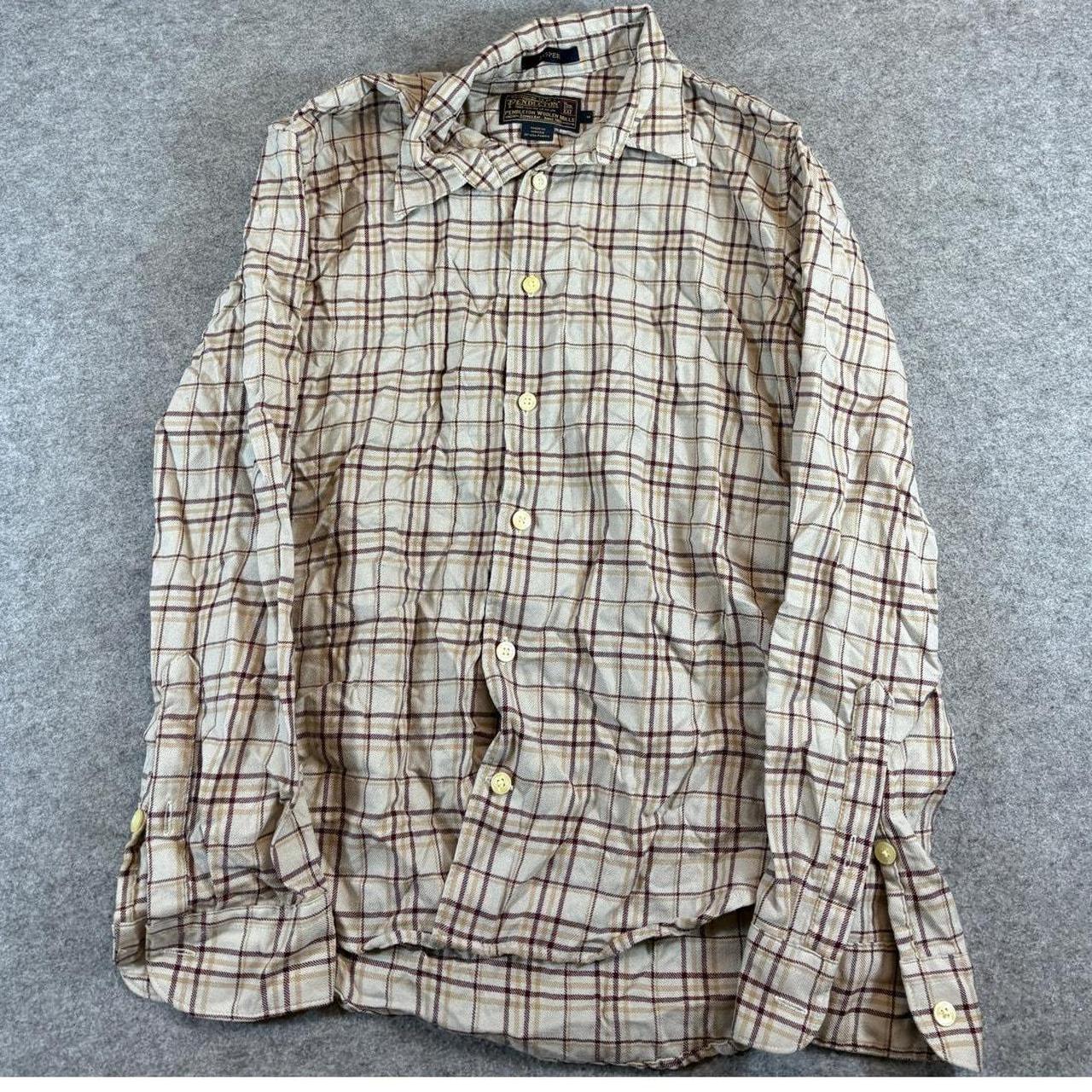 Pendleton Men's Shirt - Tan/Multi - M – Pendleton… - image 4
