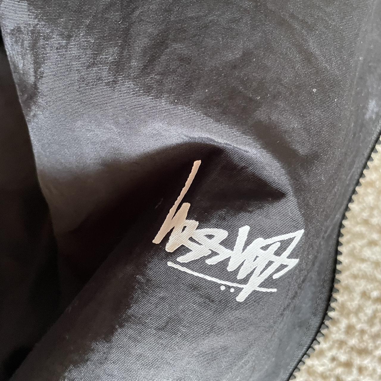Stüssy Men's Cream Hoodie Depop
