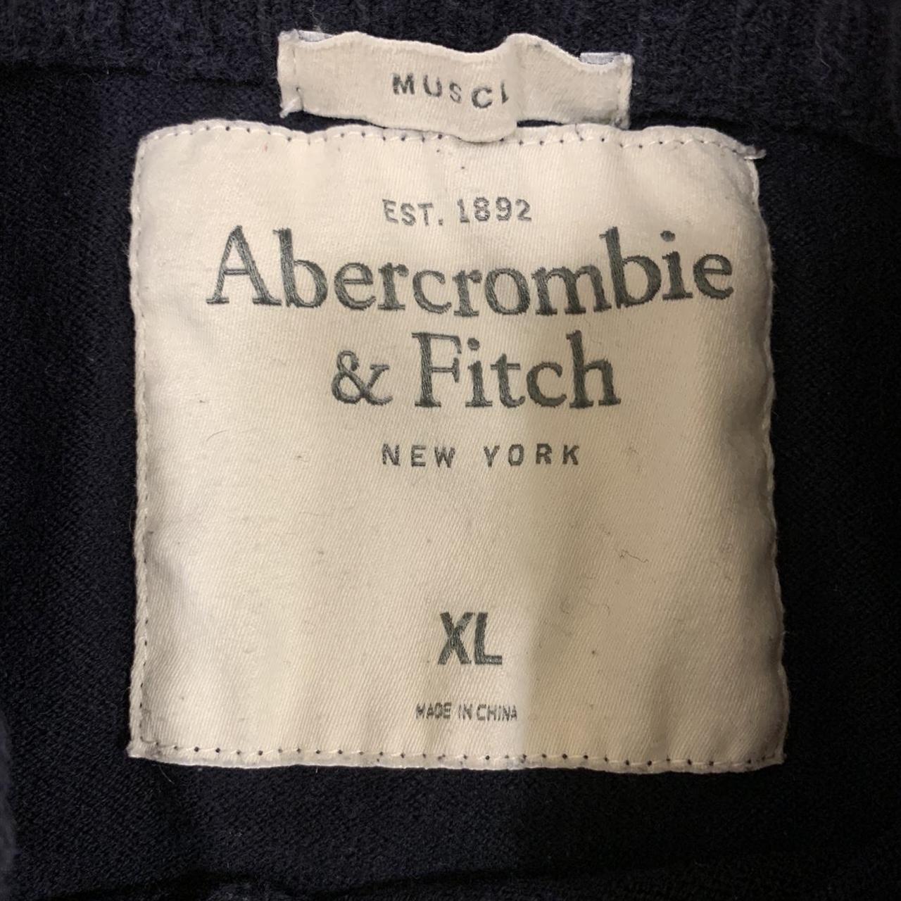 Abercrombie & Fitch Navy Jumper | Depop