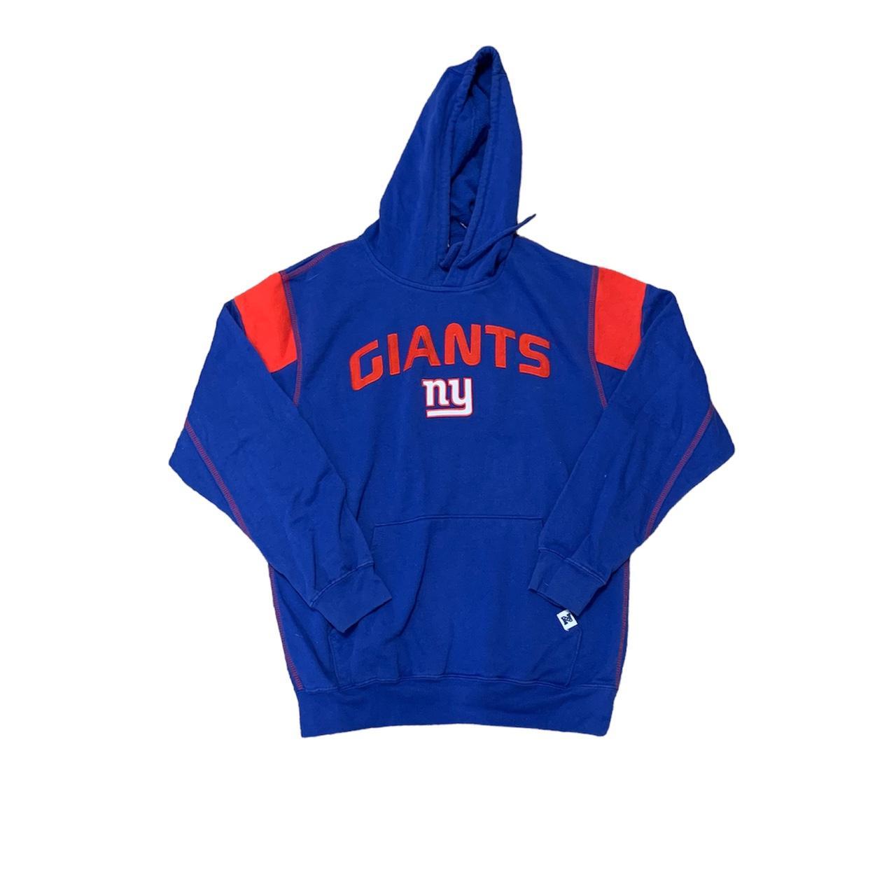 Vintage New York Giants Hoodie M No Flaws - Depop