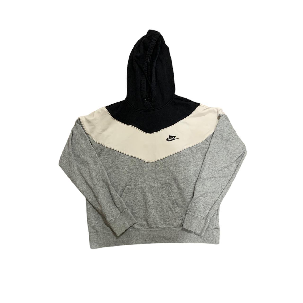 nike grey butterfly hoodie