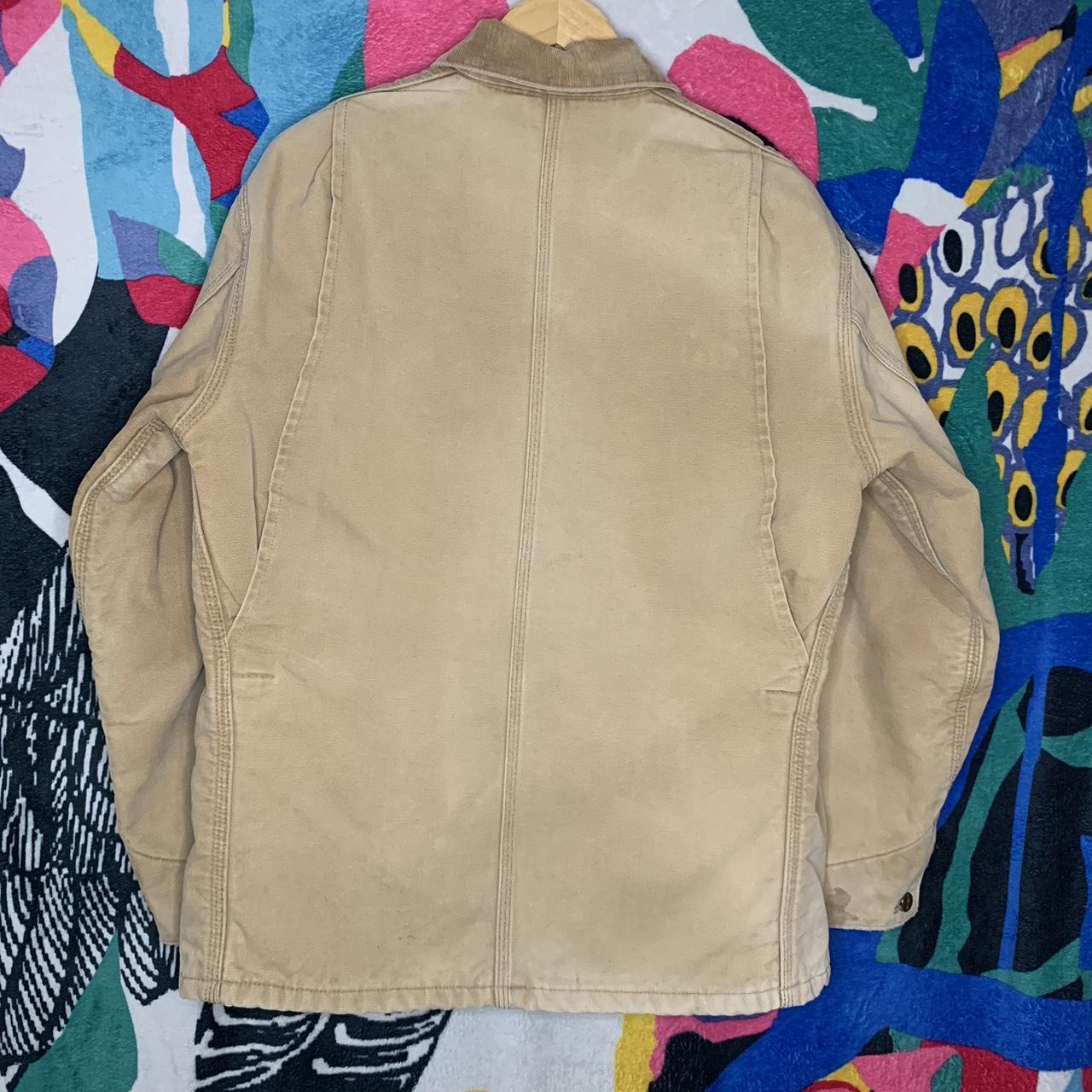 Carhartt Men's Tan Jacket Depop