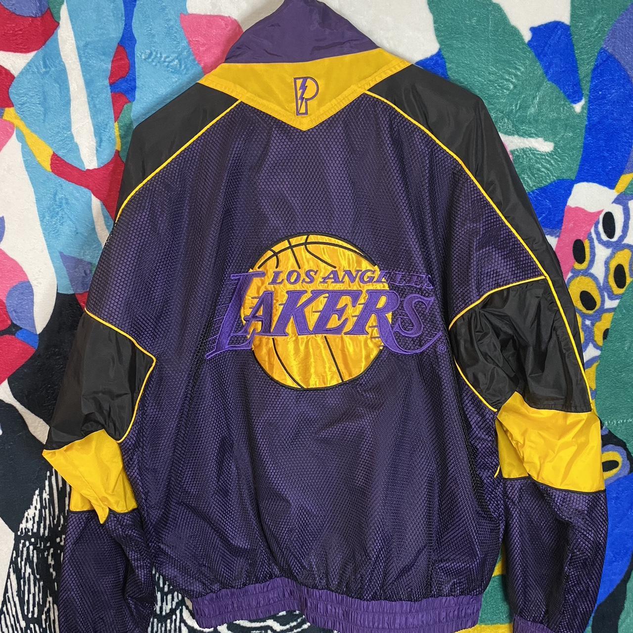 Vintage Pro Player Los Angeles Lakers Jacket - Depop