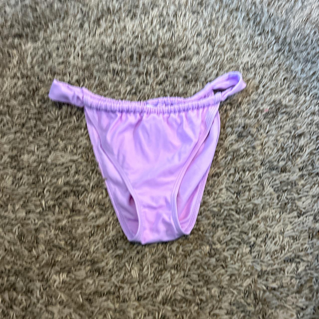 purple bikini bottoms feel free to bundle and send... - Depop