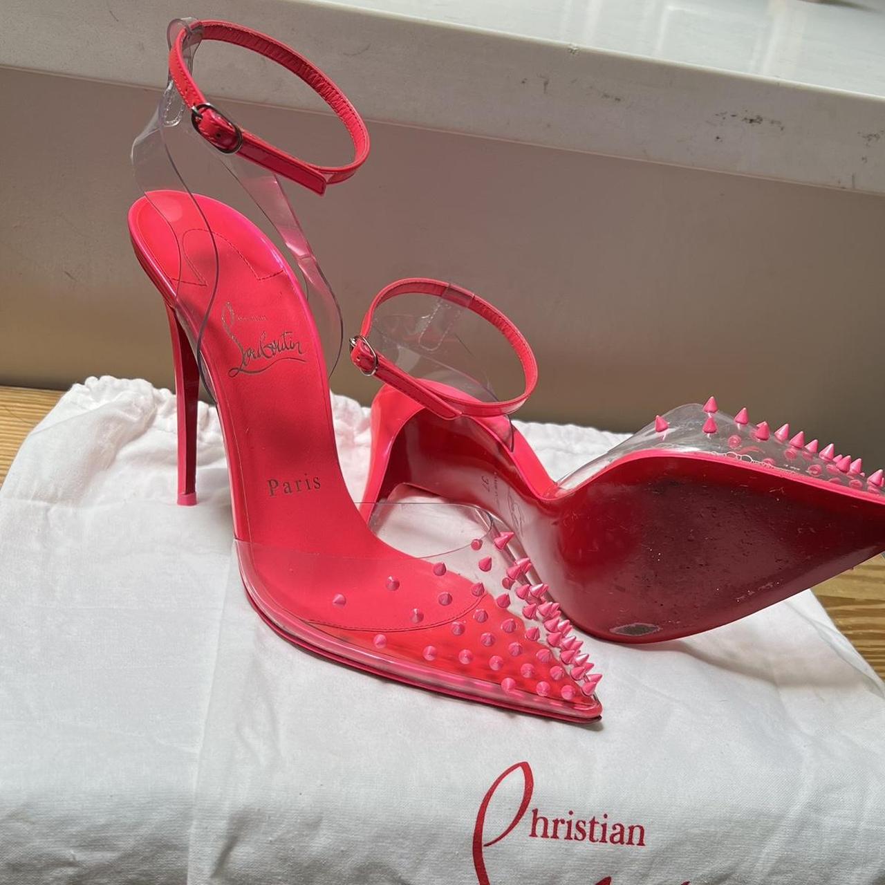 Louboutin spikoo 100 hotsell