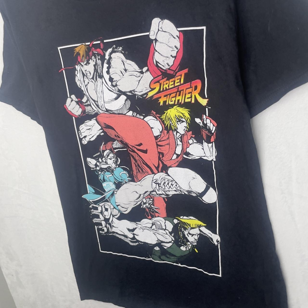 Vintage streetwear street fighter graphic tee from - Depop