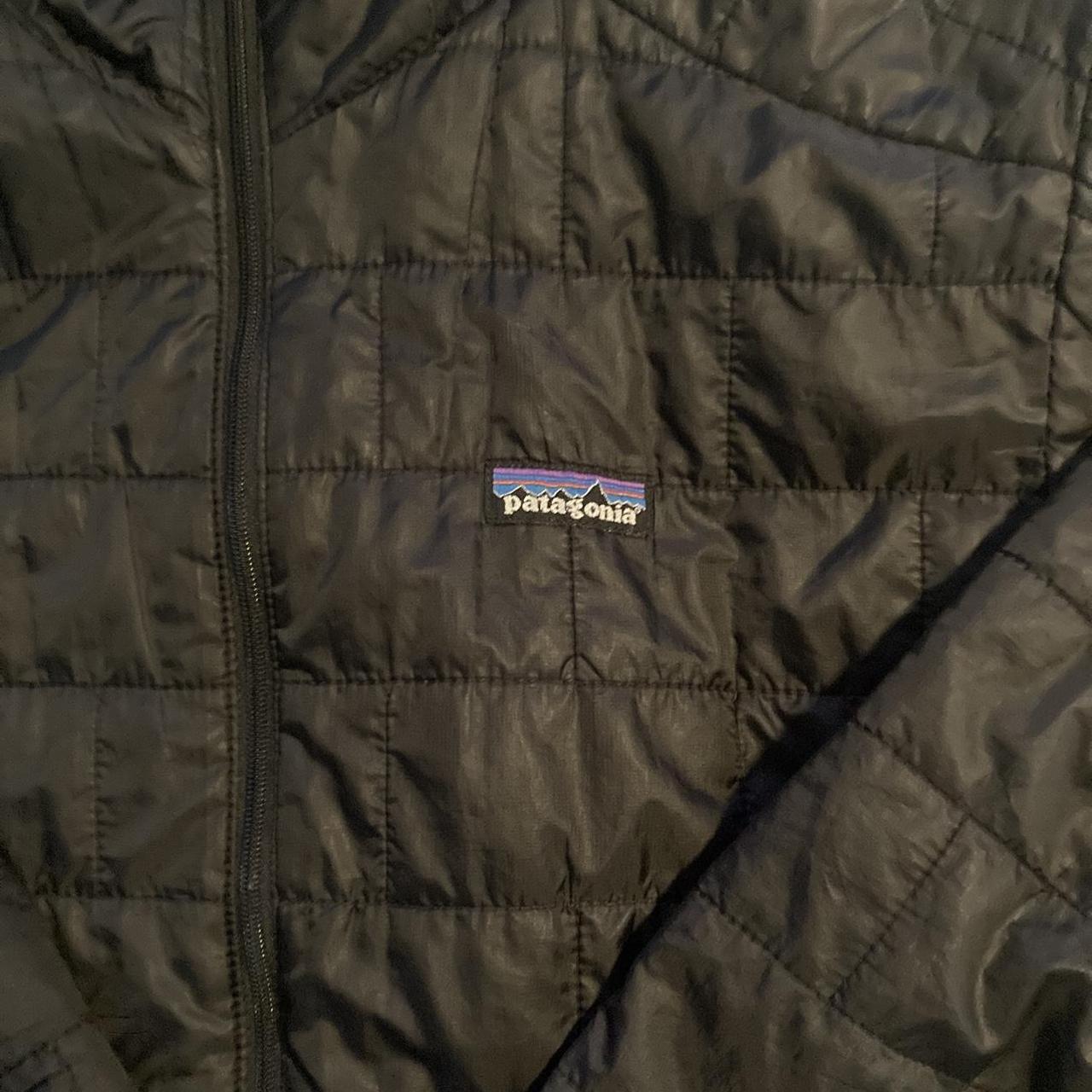 Patagonia Men's Black Jacket | Depop