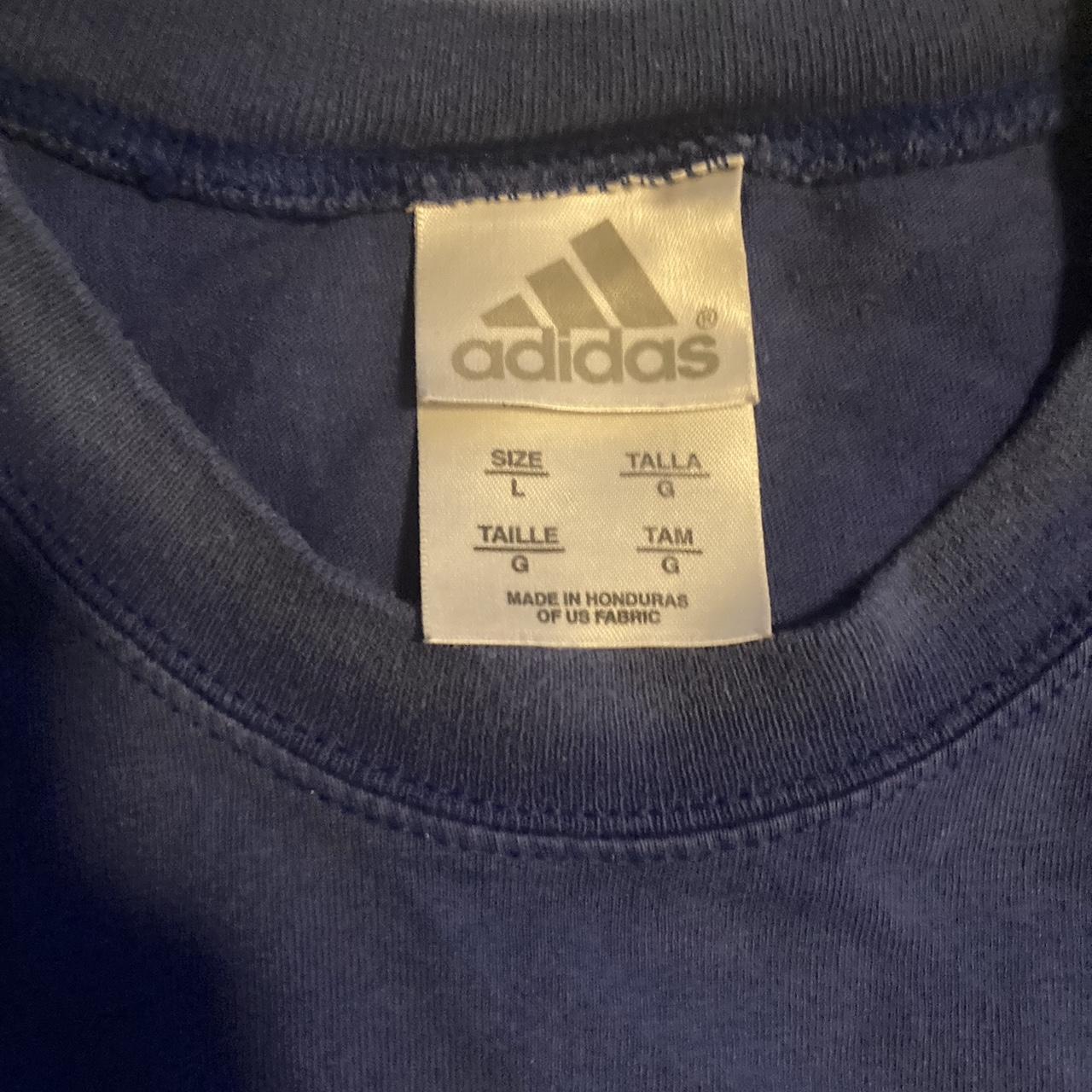 Adidas Men's Blue and White Vest (3)