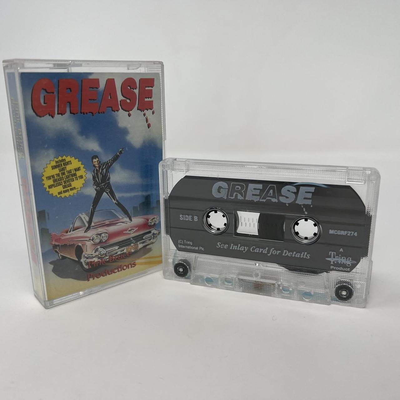 A Grease cassette tape from 1992 by Pink Bruce... Depop