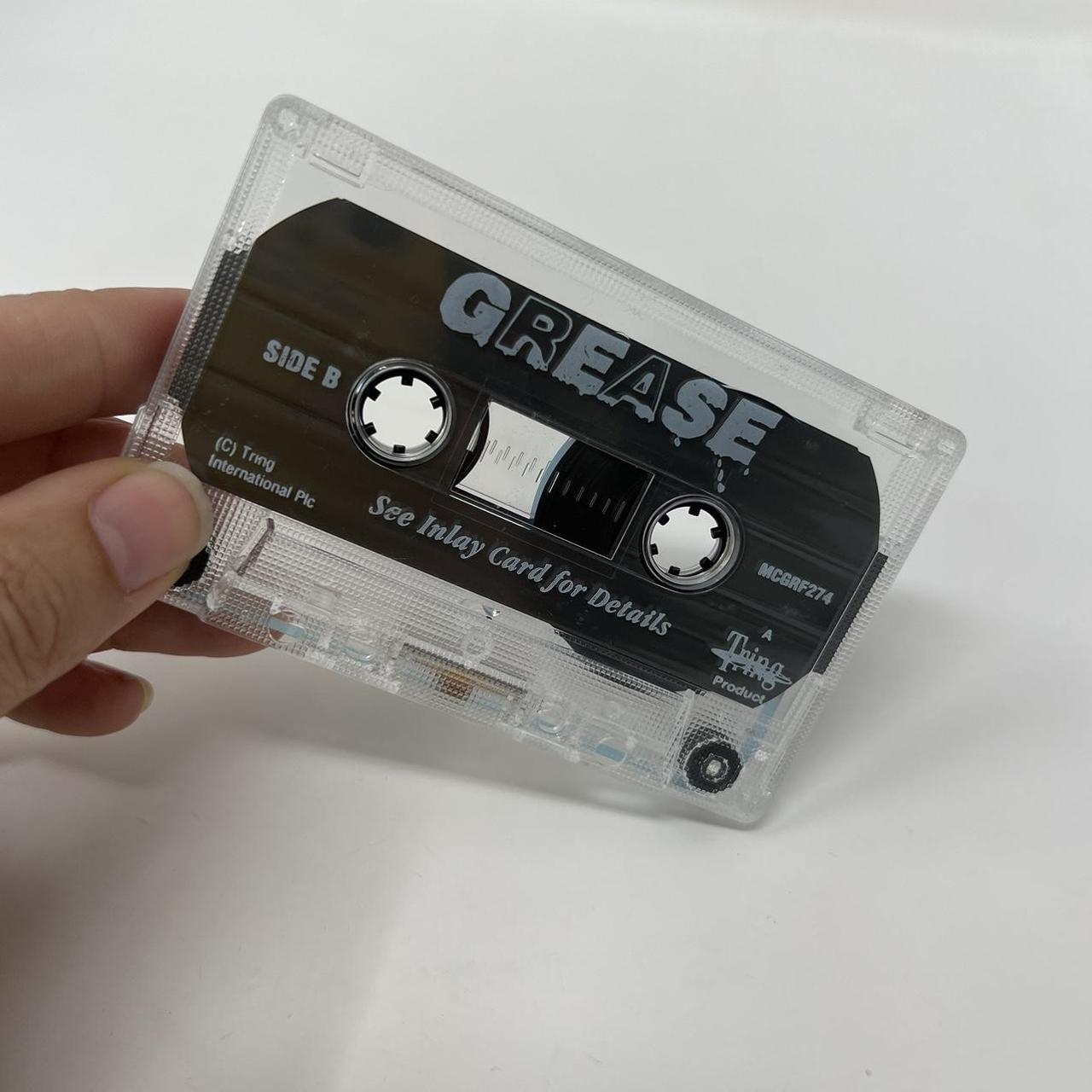 A Grease cassette tape from 1992 by Pink Bruce... Depop