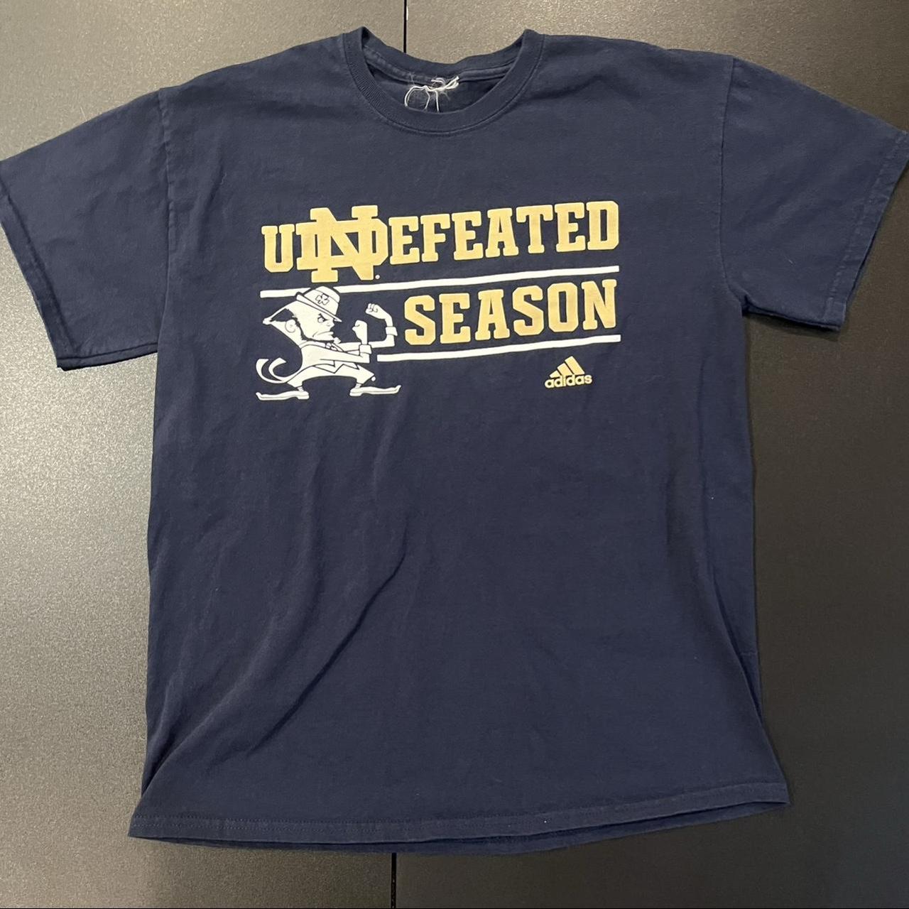 undefeated notre dame shirt