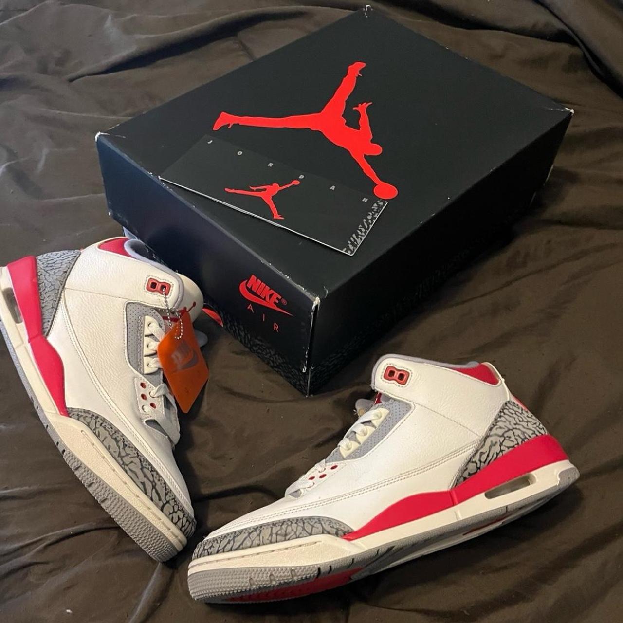 jordan 35 black fire red reflective silver