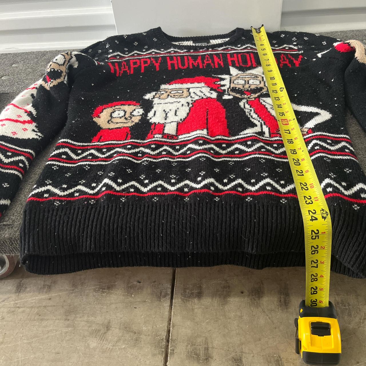 Rick and Morty Christmas sweater Ugly Depop