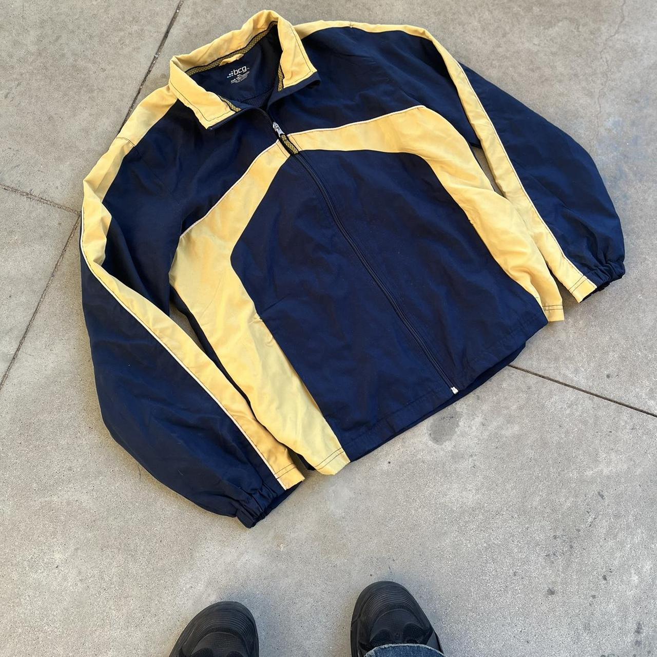 Vintage 2000s BCG track jacket Size XL No... - Depop