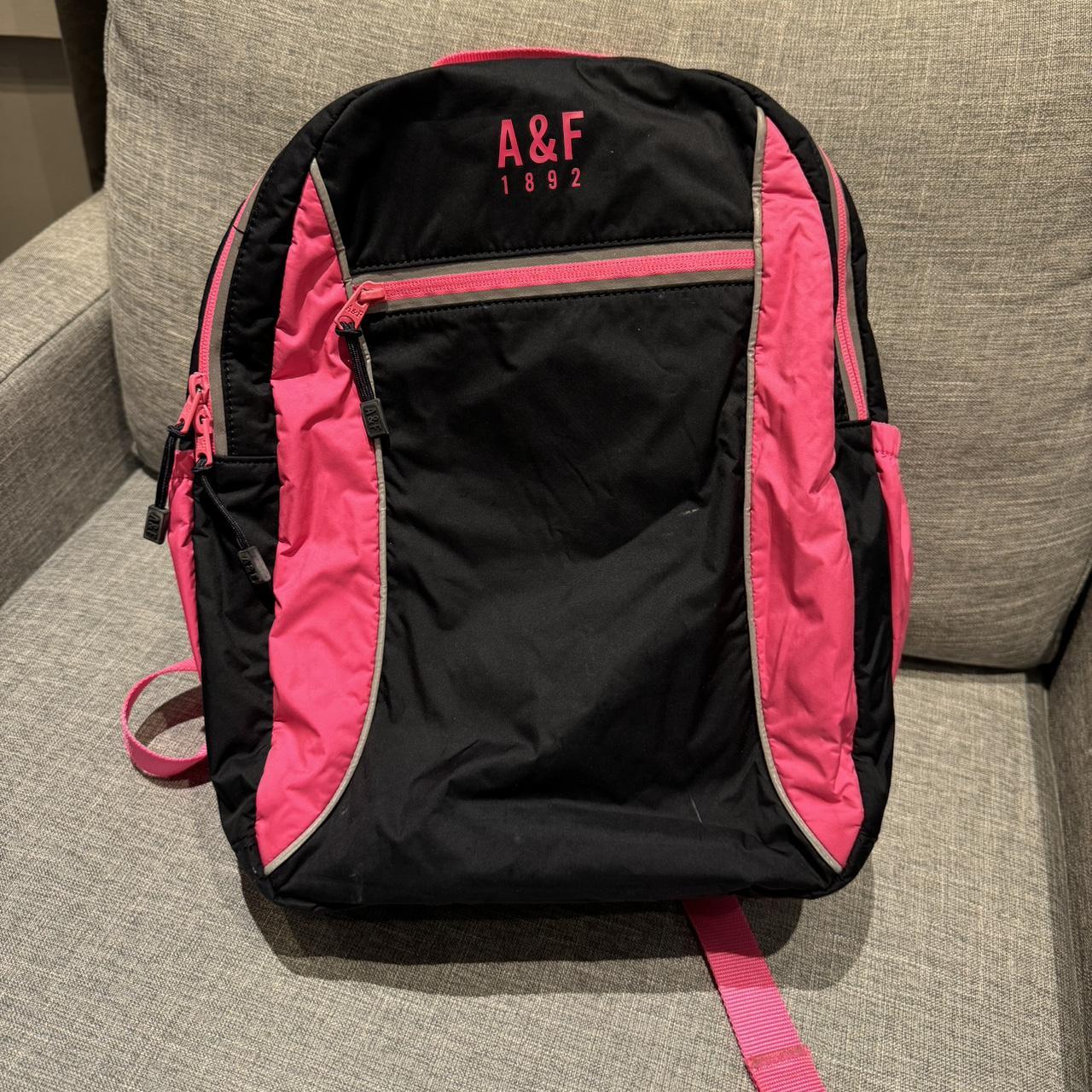 Abercrombie pink backpack best sale