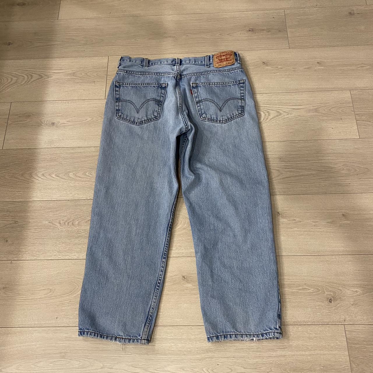 Levi 505 Jeans 36x30 Markings are a little off Baggy... - Depop