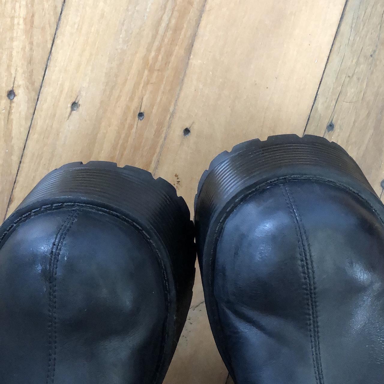 UNIF MATTE BLACK SLUG BOOT cutest dang shoe ever,... - Depop