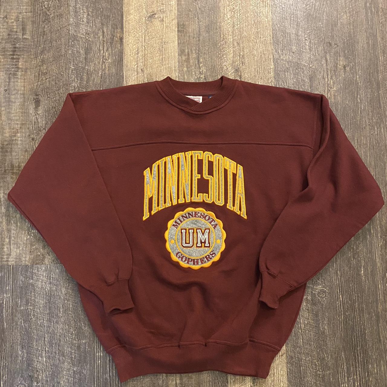 Minnesota Football Sweatshirt Vintage Minnesota Crewneck 