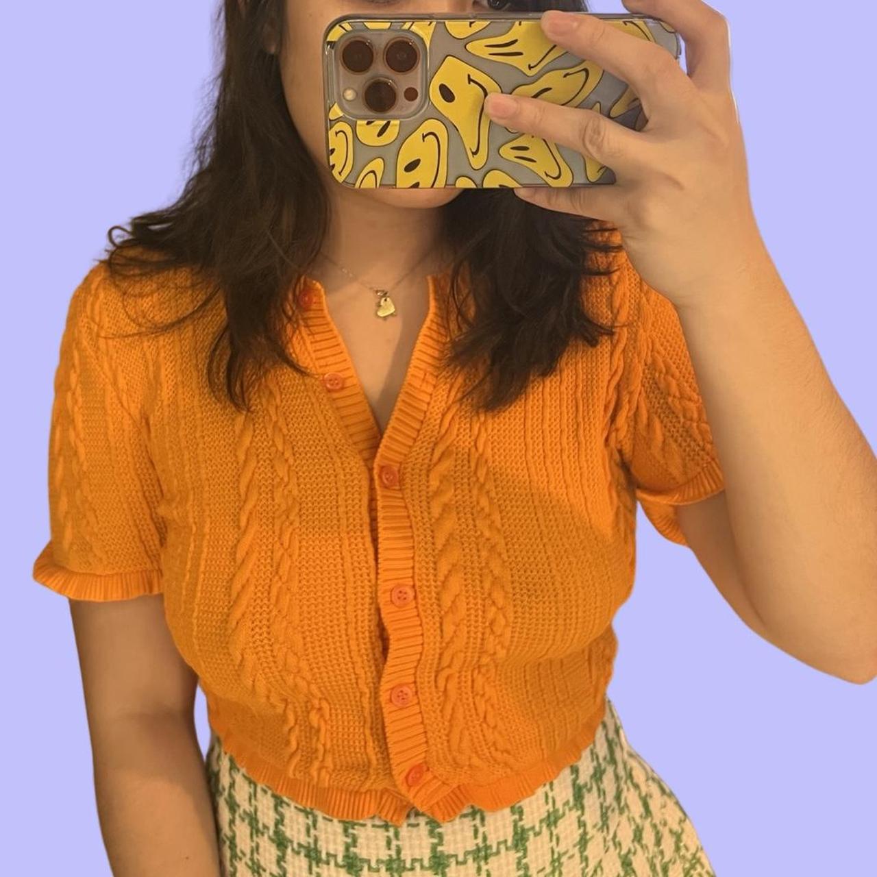 Zara Cropped Knit Cardigan size s/m Purchase the... Depop