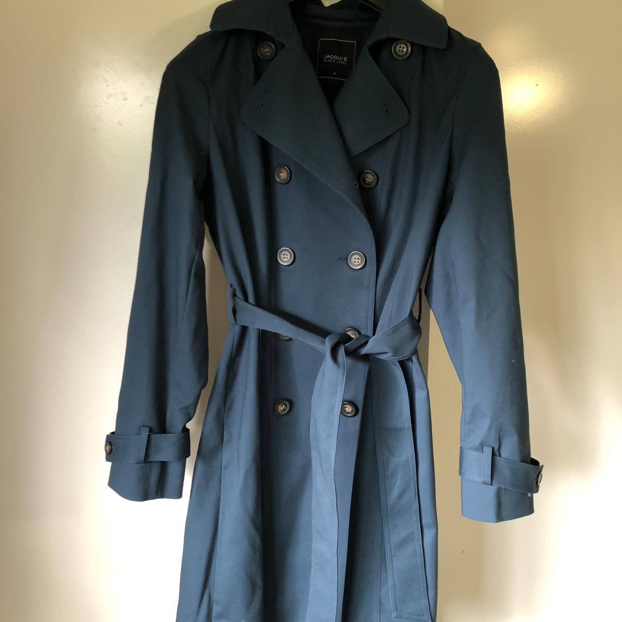 BRAND NEW Jacqui E trench coat in a gorgeous deep... - Depop