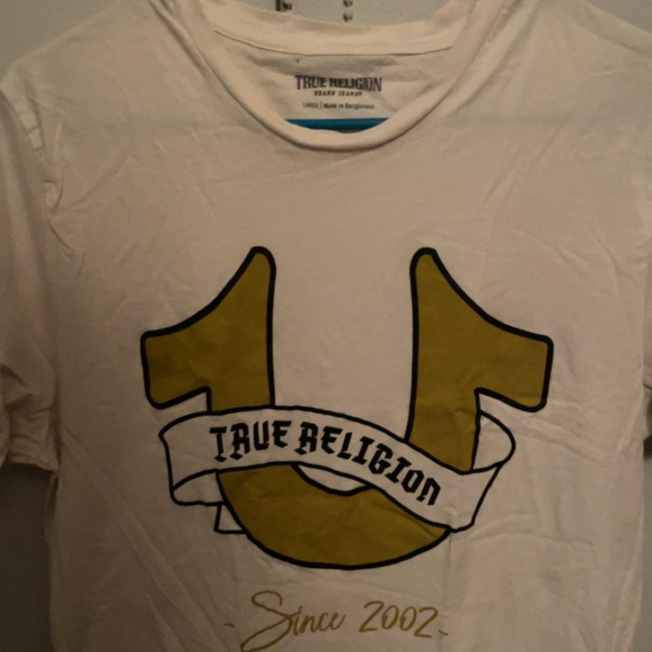 True Religion Shirt Send Offers Truereligion Depop   P0 