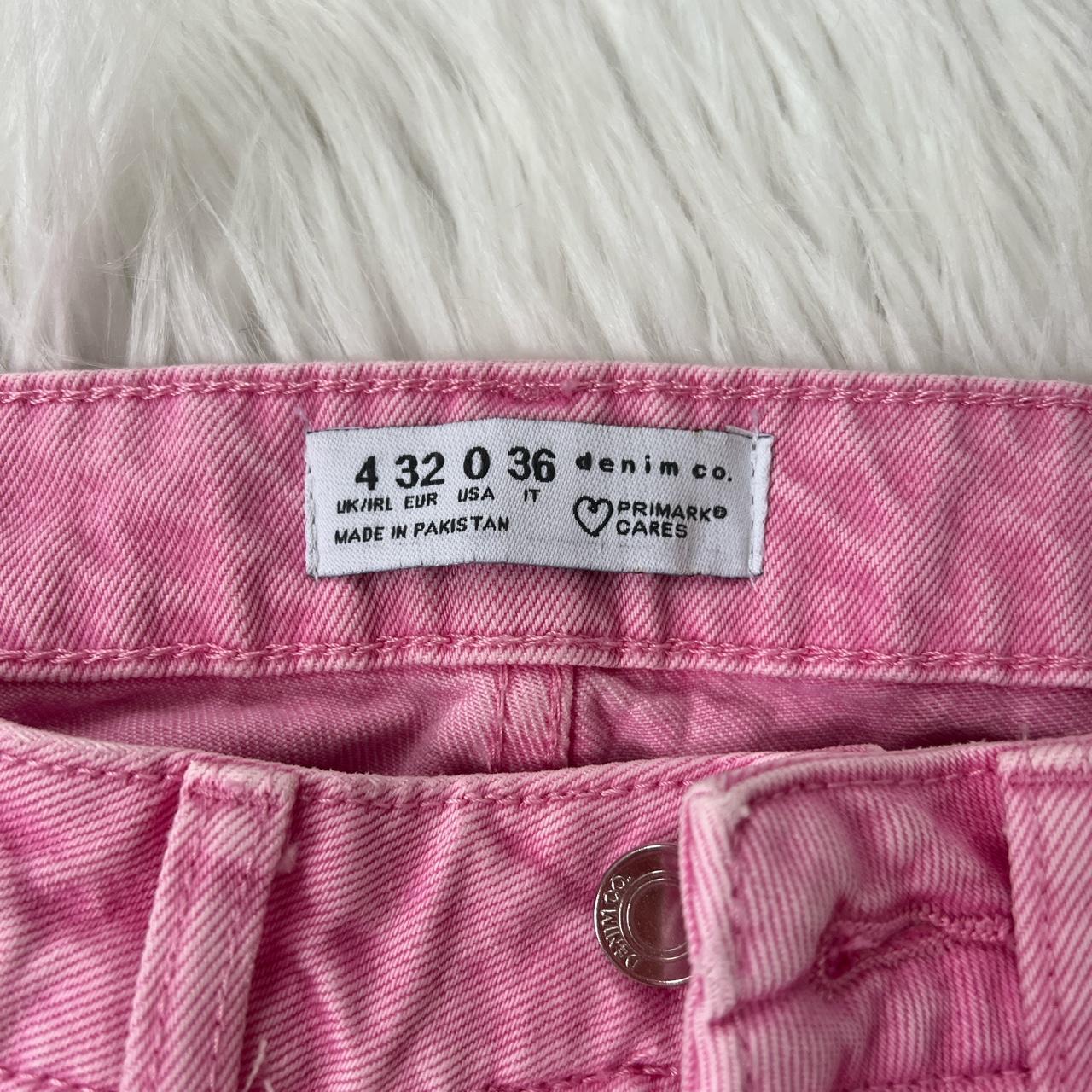 Primark Women's Pink Jeans Depop
