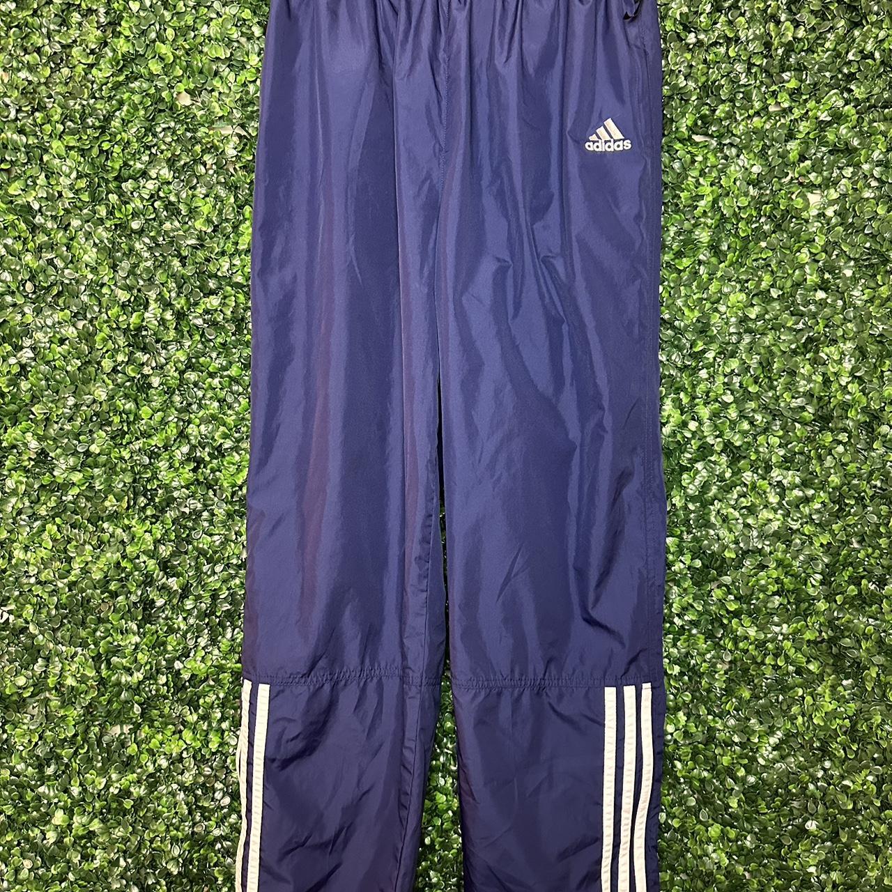 Vintage Adidas 90s men’s embroidered track pants.... Depop