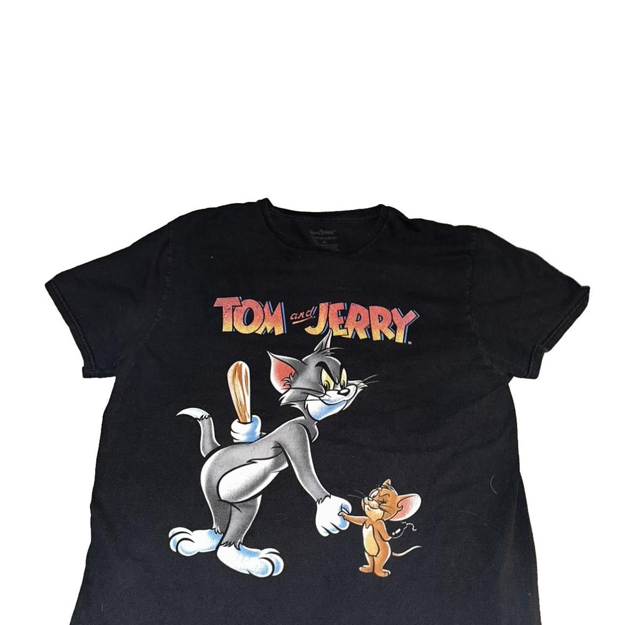 Tom & Jerry Tee Size L No Flaws #Tom #Jerry... - Depop