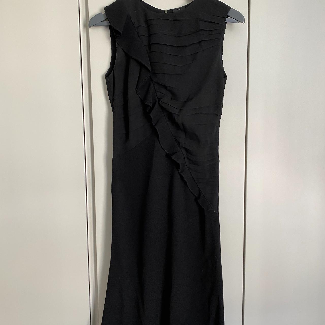 Joseph Black Dress Size 38 - Depop